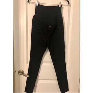 Old Navy Maternity Black Skinny Jeans
